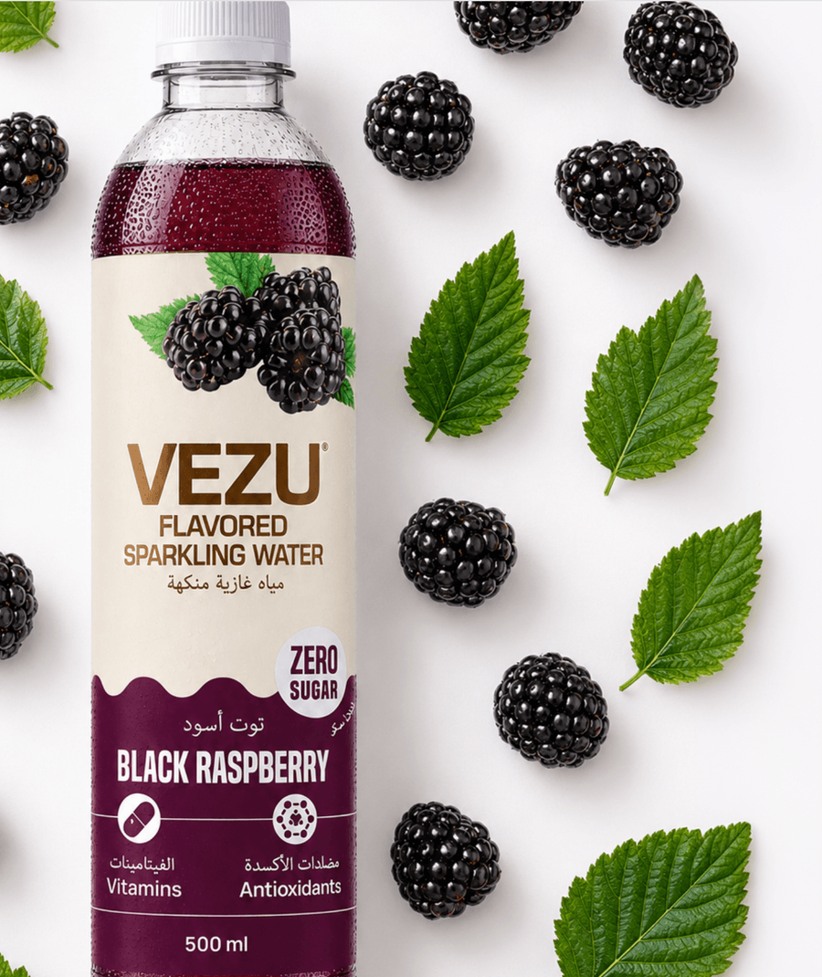 VEZU functional sparkling water can